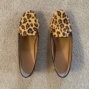 J.Crew Leopard Loafer Flat 9.5